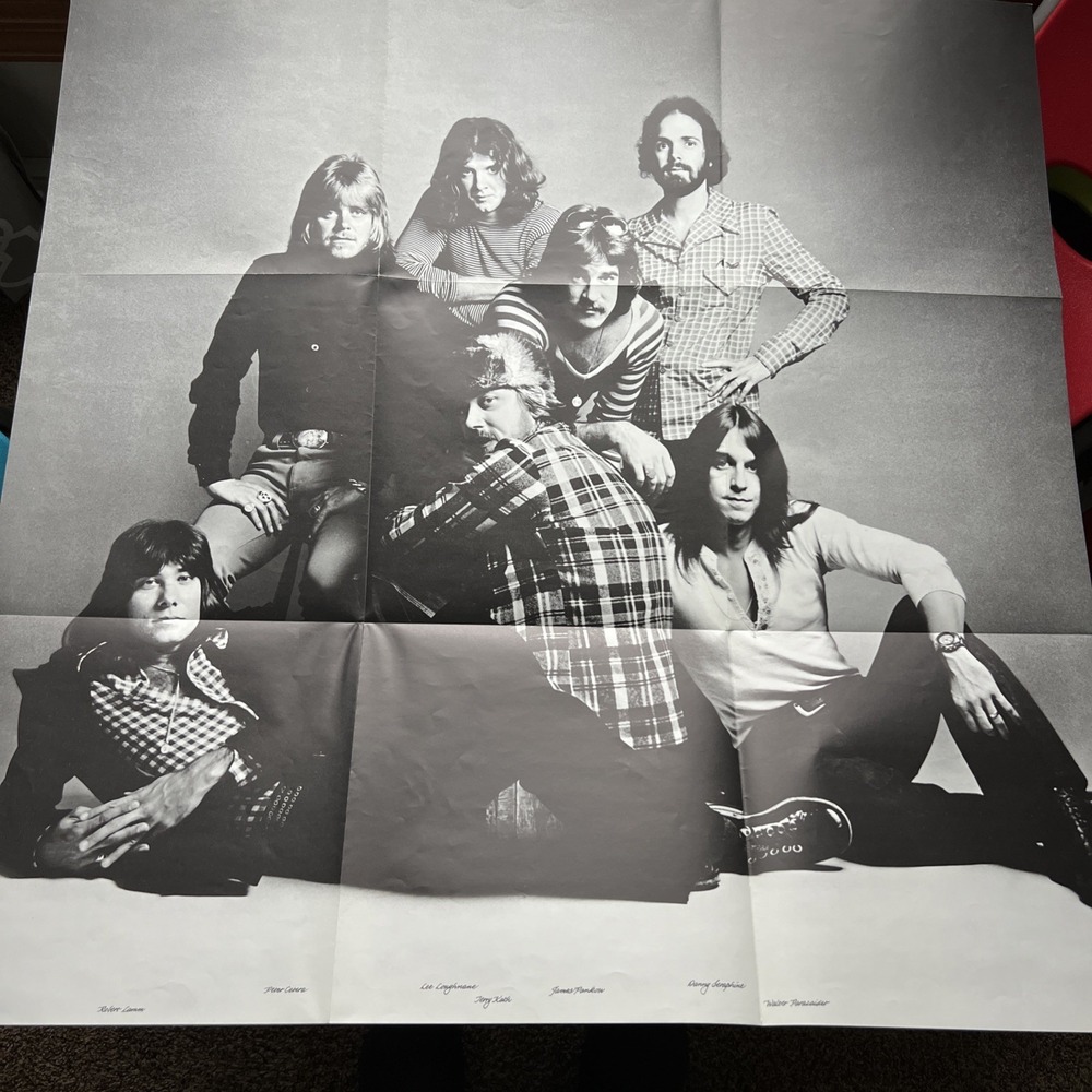 Chicago - Chicago Vinyl CARDBOARD SLEEVE ONLY POSTER NO VINYL Columbia KC 31102 - Picture 7 of 15